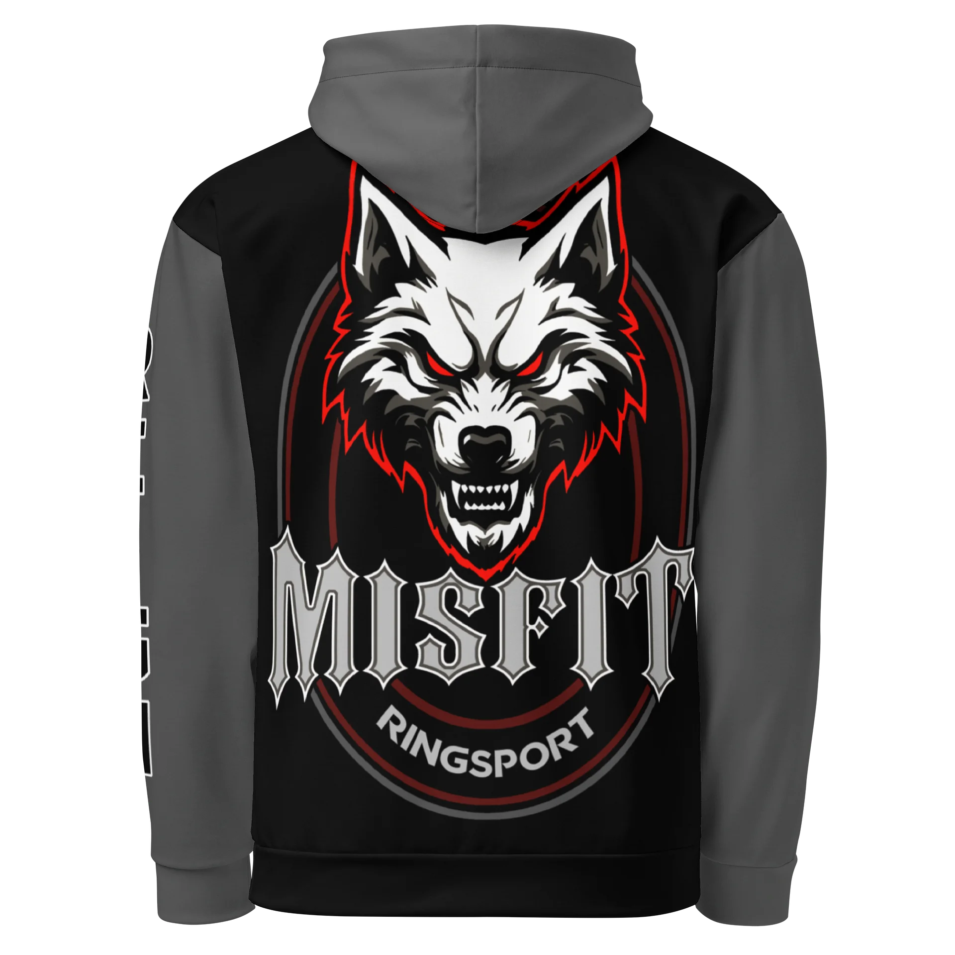 "Reign" Misfit ringsport all over print hoodie product image (3)
