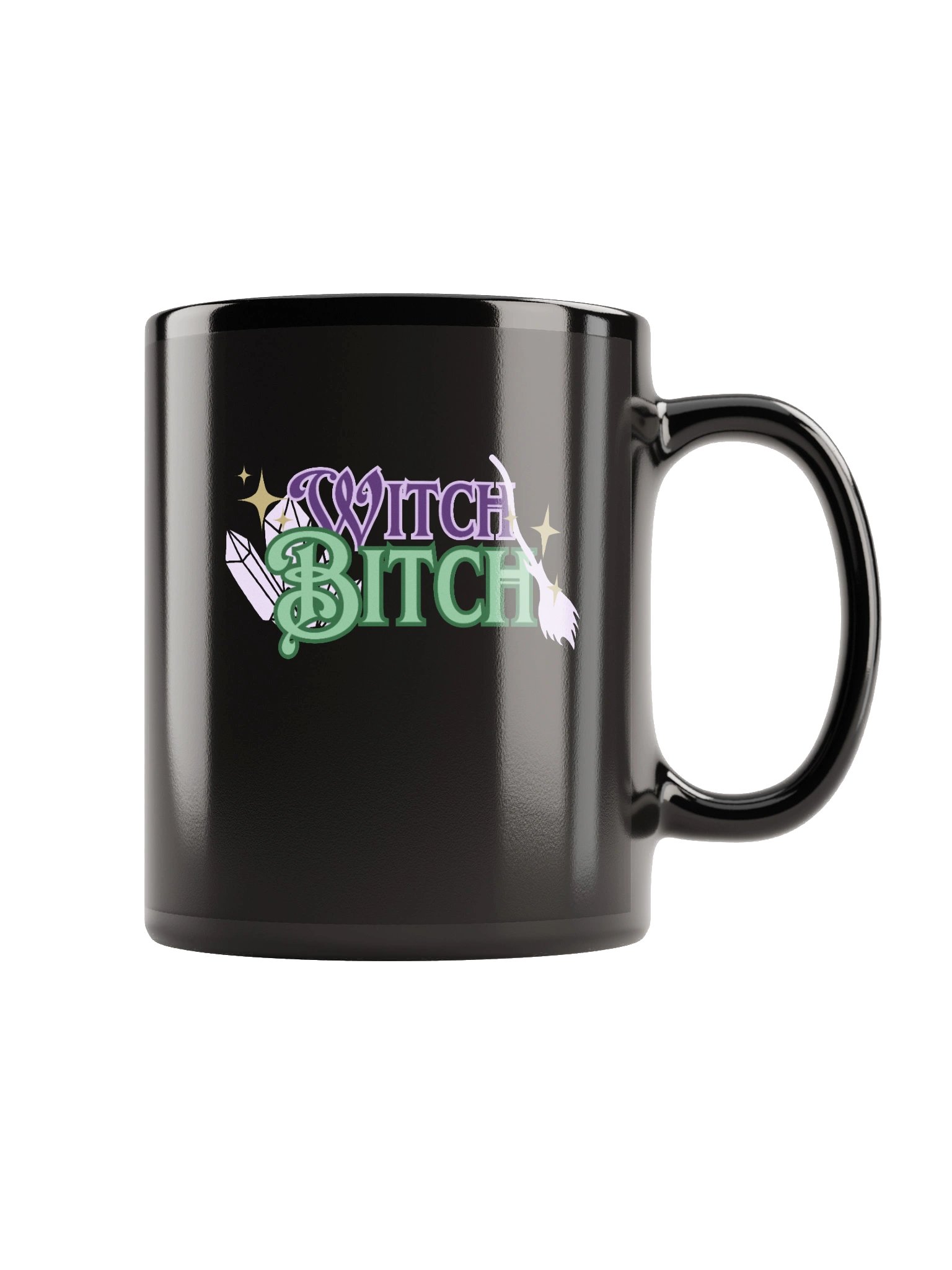 Witch Bitch Mug - Black product image (1)