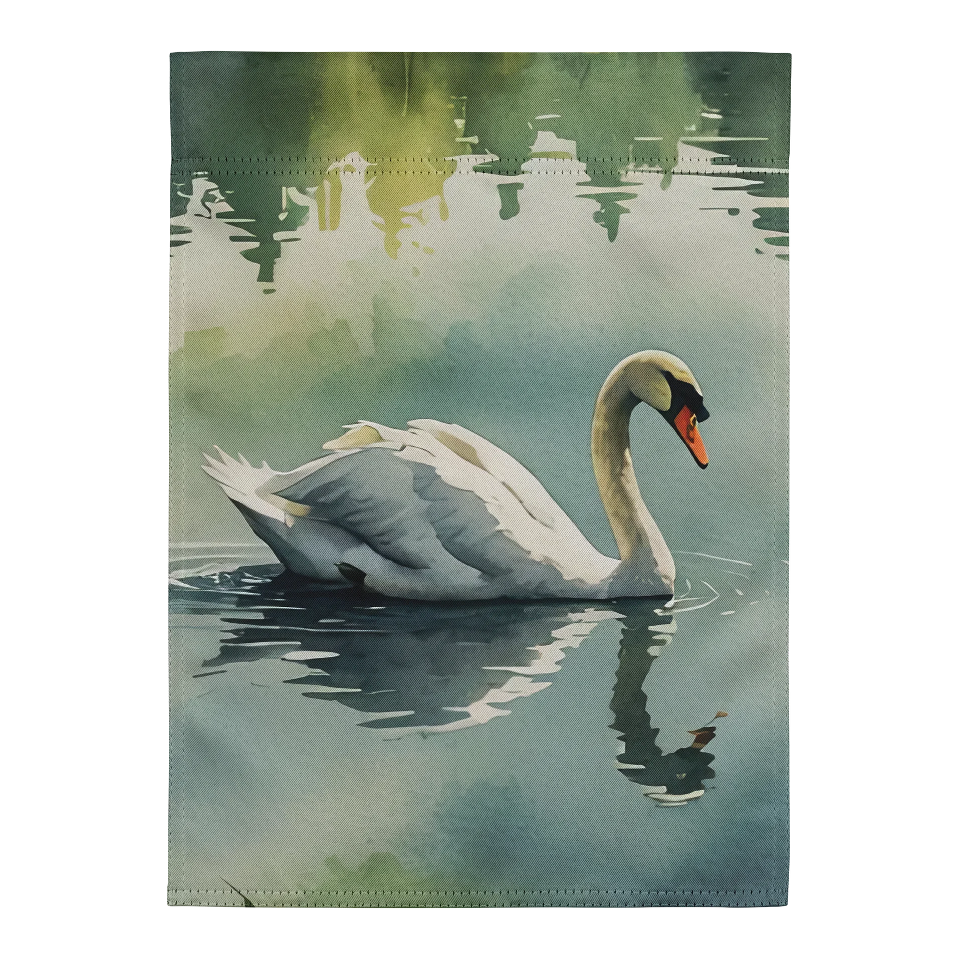 Swan Garden Flag product image (2)