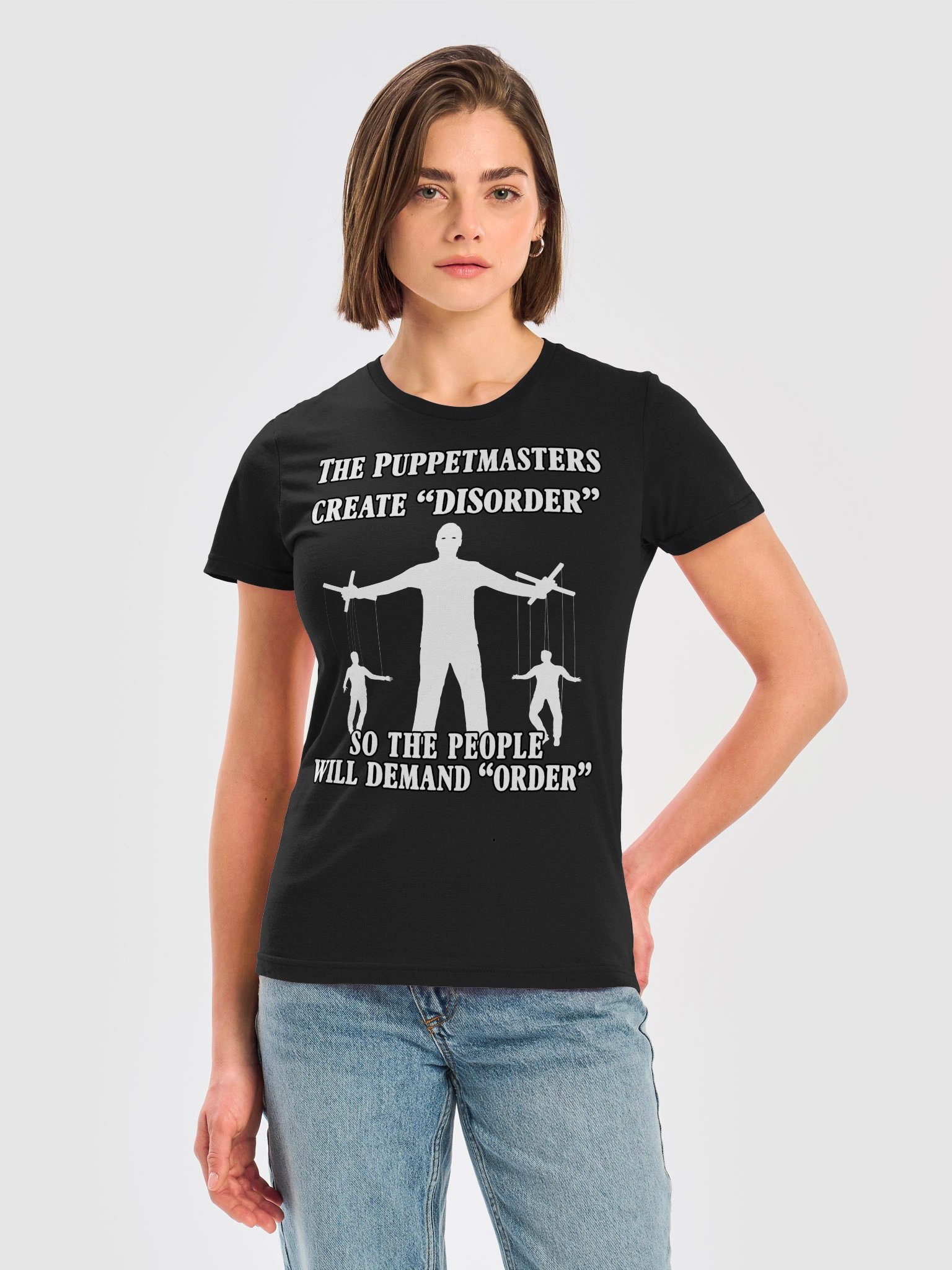 The Puppetmasters create “DISorder” so the people will demand “order” product image (1)