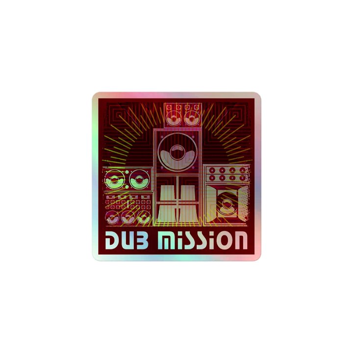 Holographic Kiss-Cut Sticker | Dub Mission product image (1)