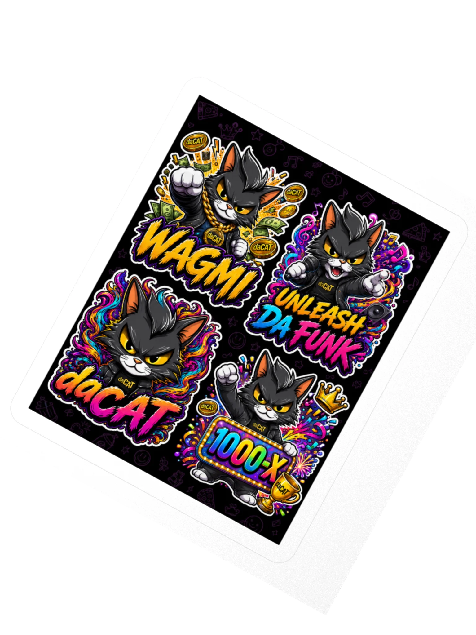OG daCAT Hype Sticker Pack product image (6)