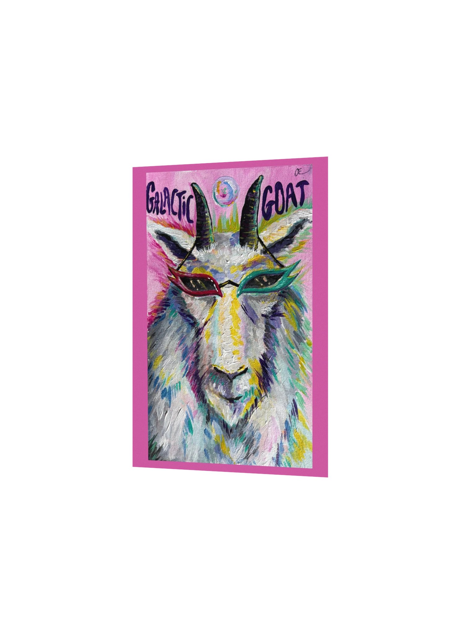 The Galactic Goat Print product image (2)