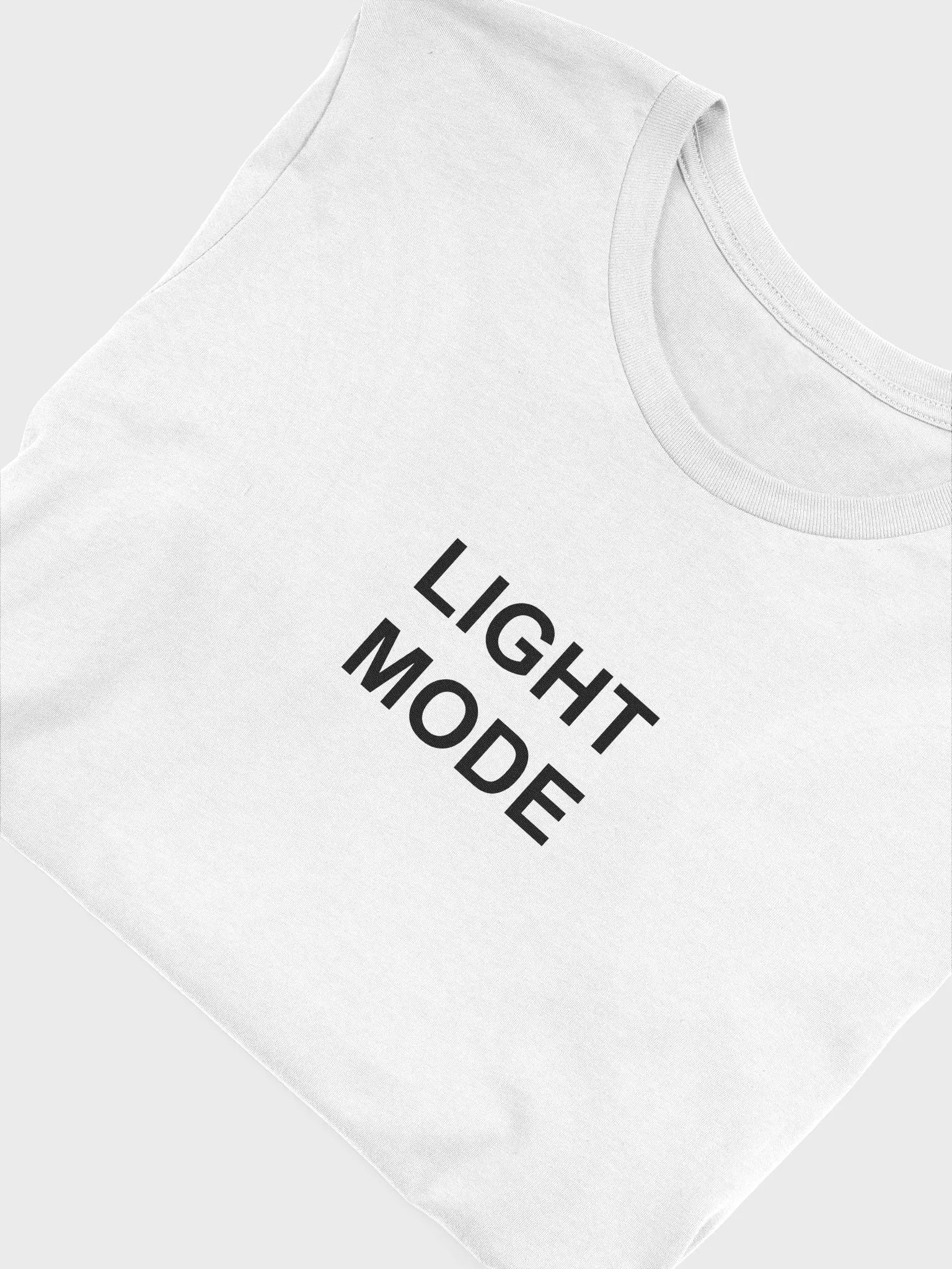 LIGHT MODE printed T-shirt product image (4)