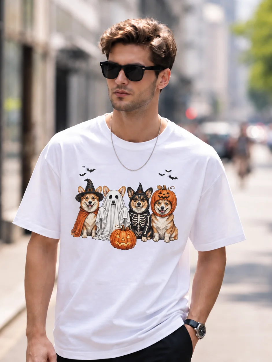 Halloween Dogs Costume Funny T-Shirt product image (144)