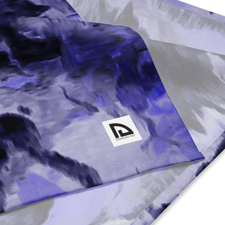 Purple Fluid Art Bandana product image (4)