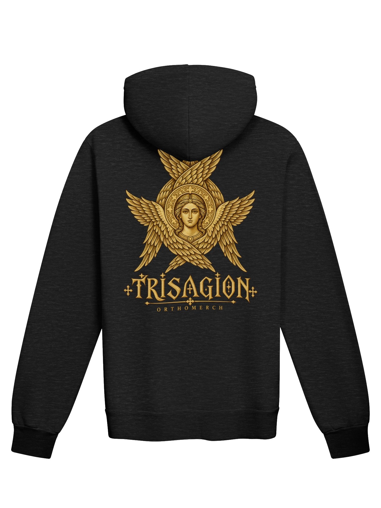TRISAGION — Six-Winged Seraphim Orthodox Hoodie product image (7)