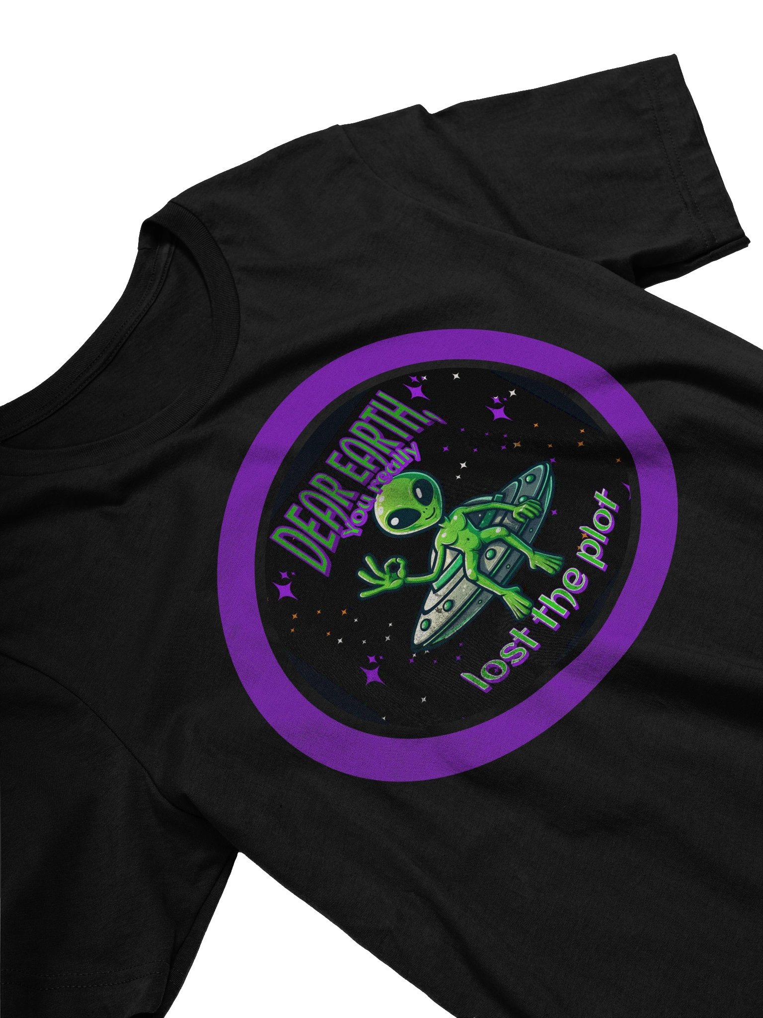 Cosmic Alien's Message to Earth T-Shirt product image (2)