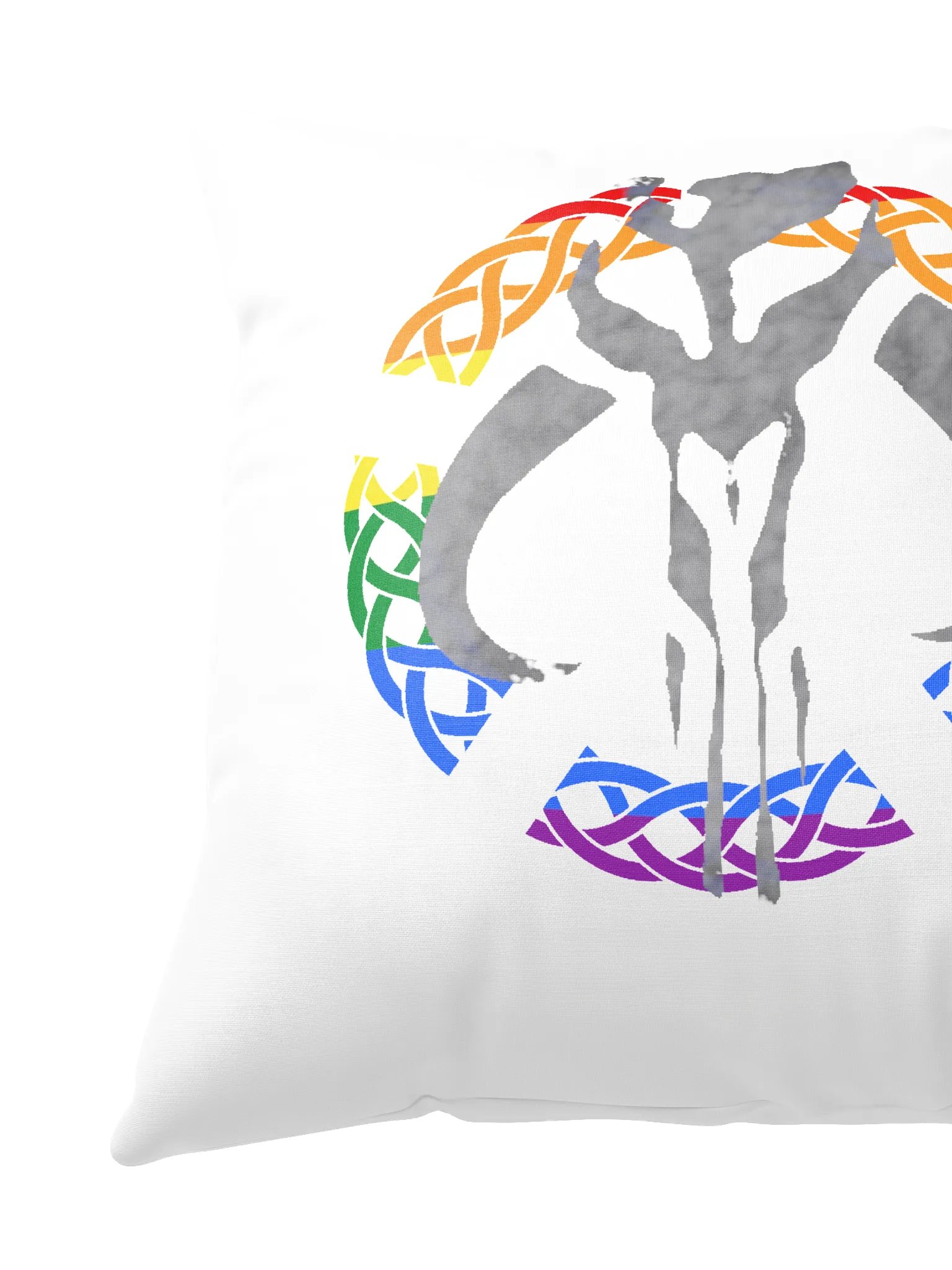 Rainbow Mythosaur Throw Cushion product image (3)