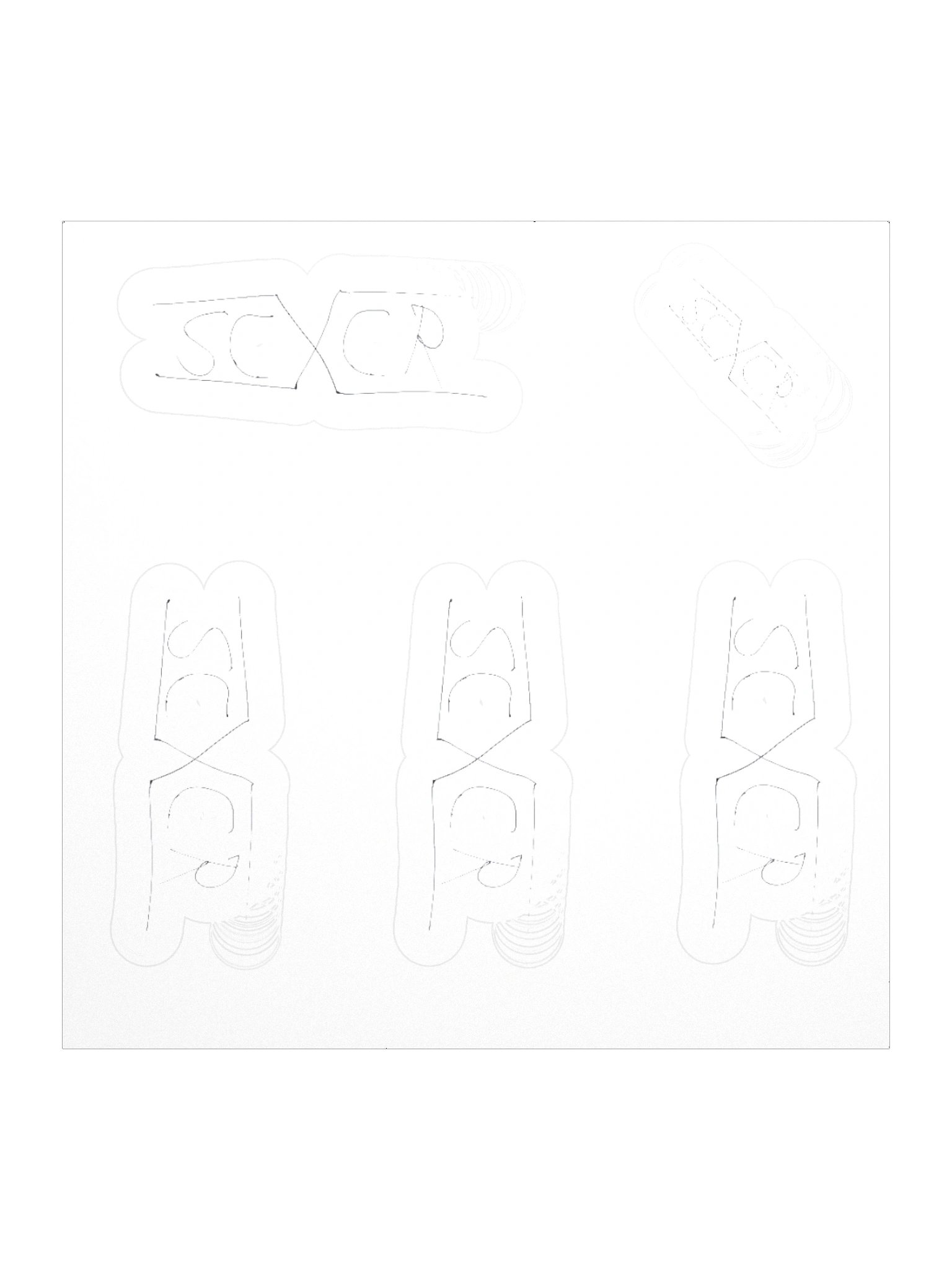 SCRibble Mini-5 Stickers product image (1)
