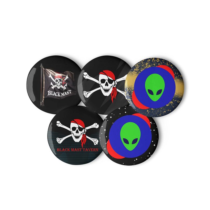 Round Pins (Set of 5) product image (3)