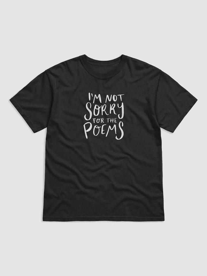 Not Sorry For The Poems T-Shirt product image (1)