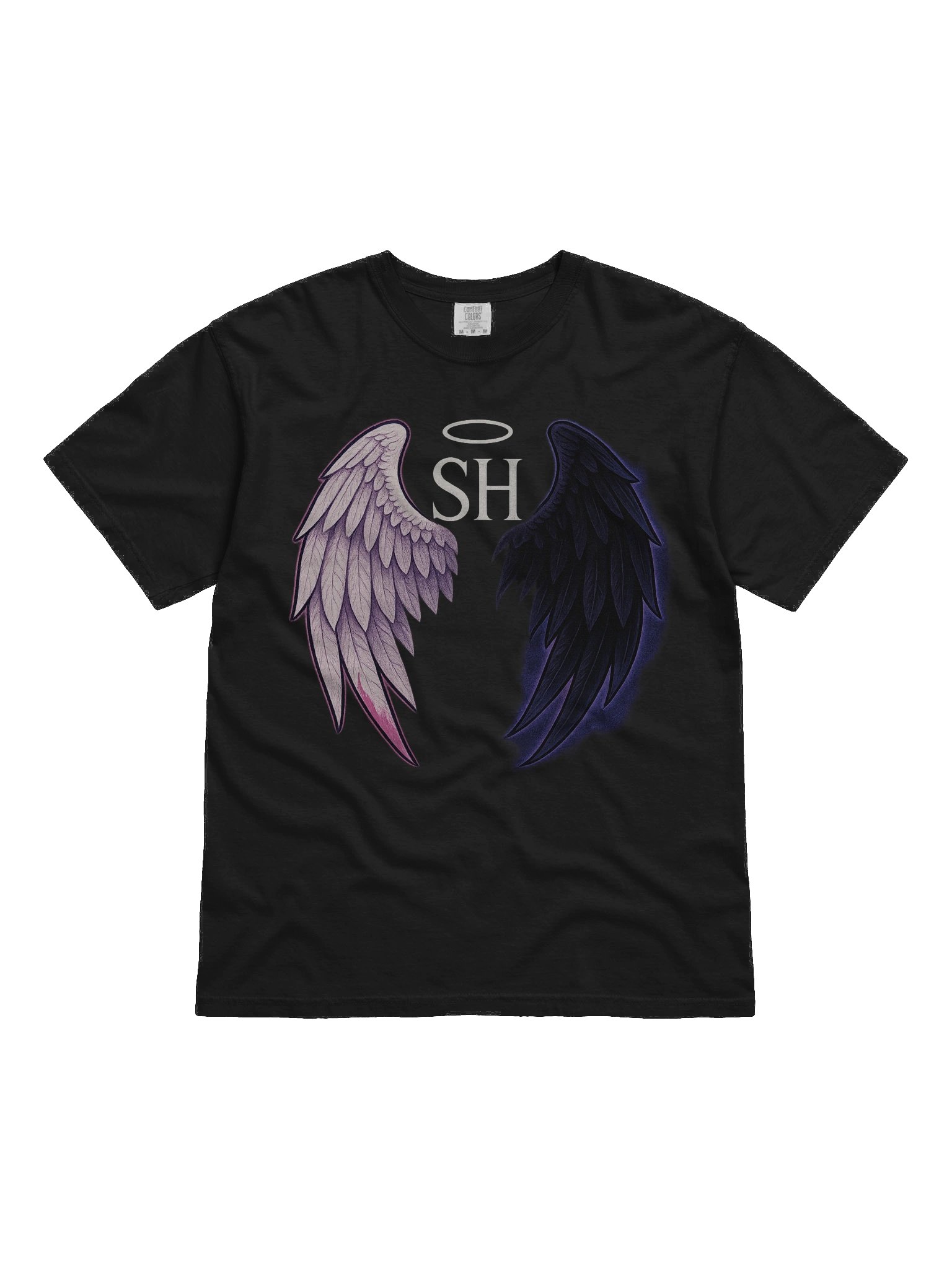 Split Haloz – Fallen Halo Tee 🪽🖤 product image (1)