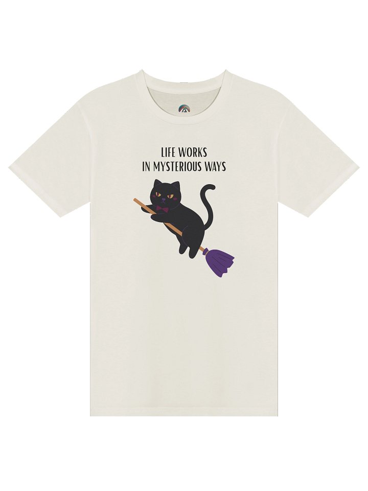 Witchy Cat Unisex Premium T-Shirt product image (1)