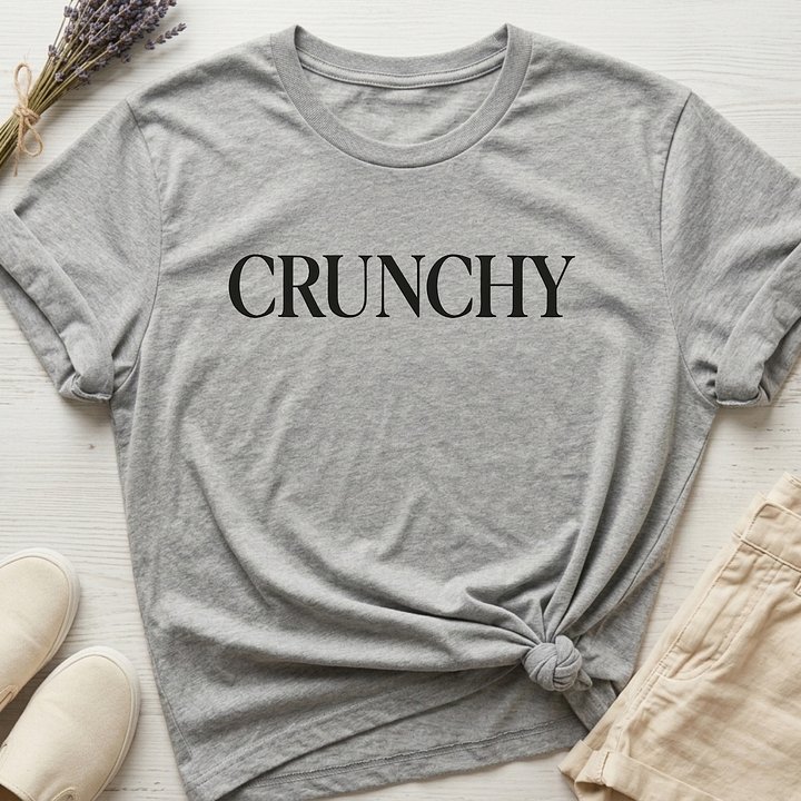 Non Tox Club: "Crunchy" Organic T-Shirt product image (1)