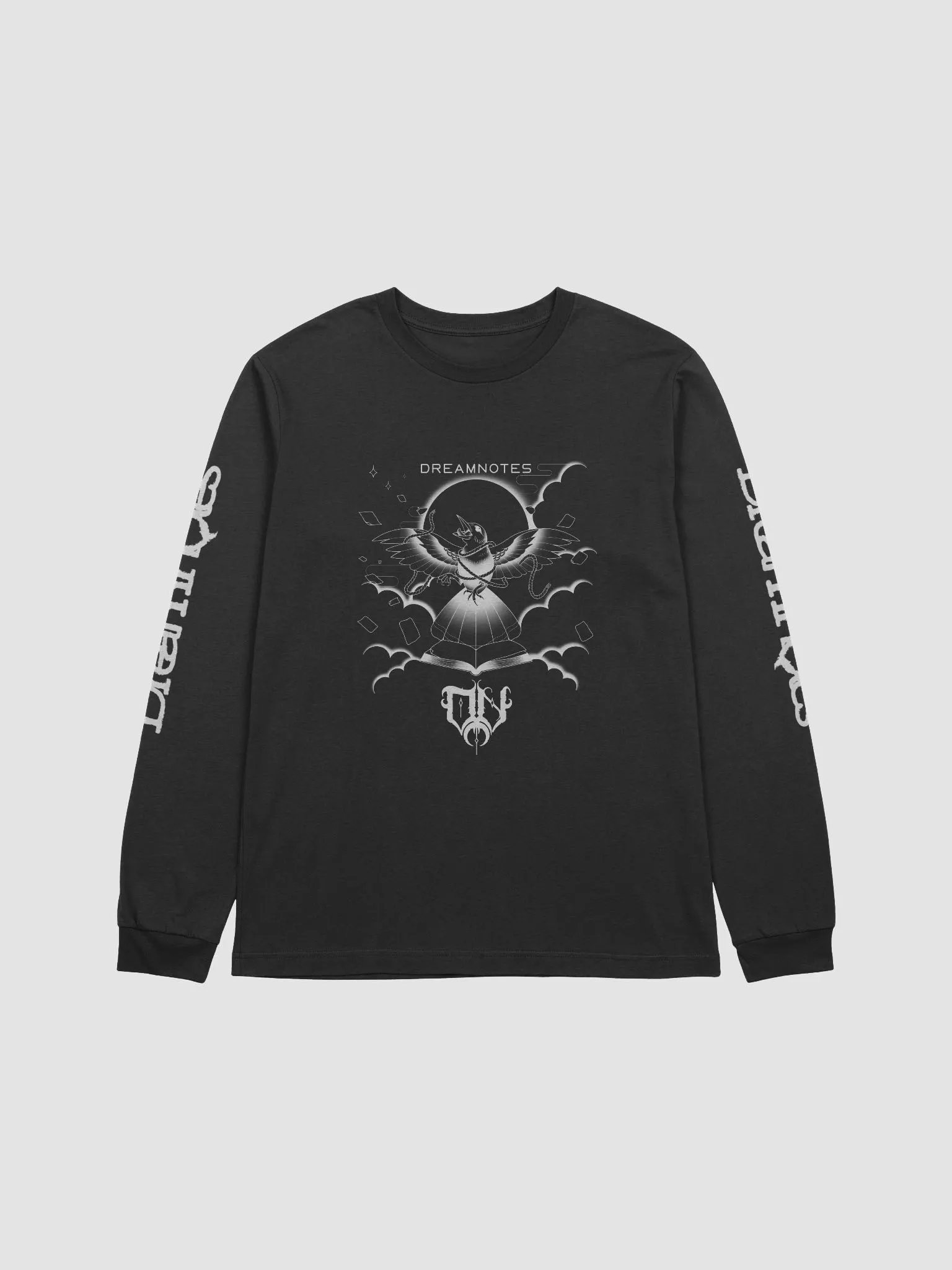 Dreamnotes Bird Shirt Black product image (3)