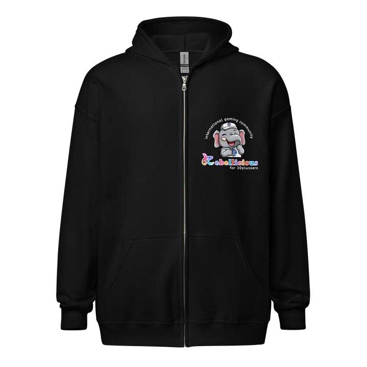 Rebellicious Laughing Zip Hoodie product image (1)