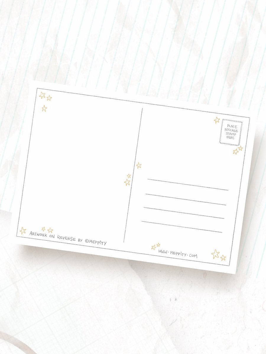 Bad Time Janey - POSTCARD product image (2)