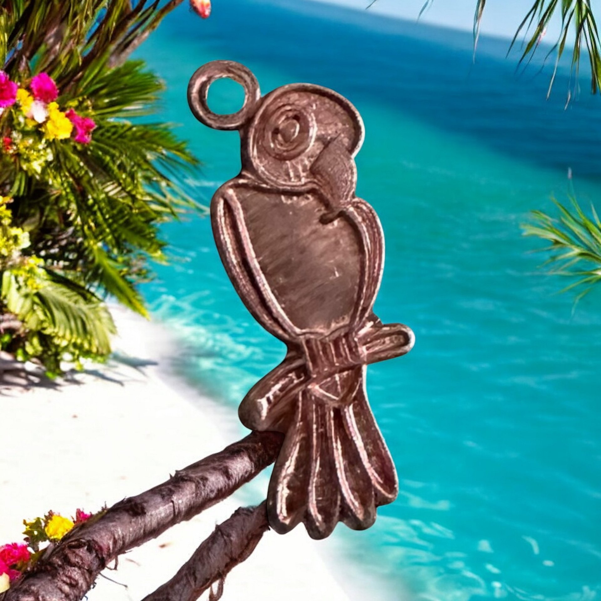 Copper Flat Parrot Whinny Winners Braid and Bridle Charms for Horses | Little Shop of Ponies product image (1)