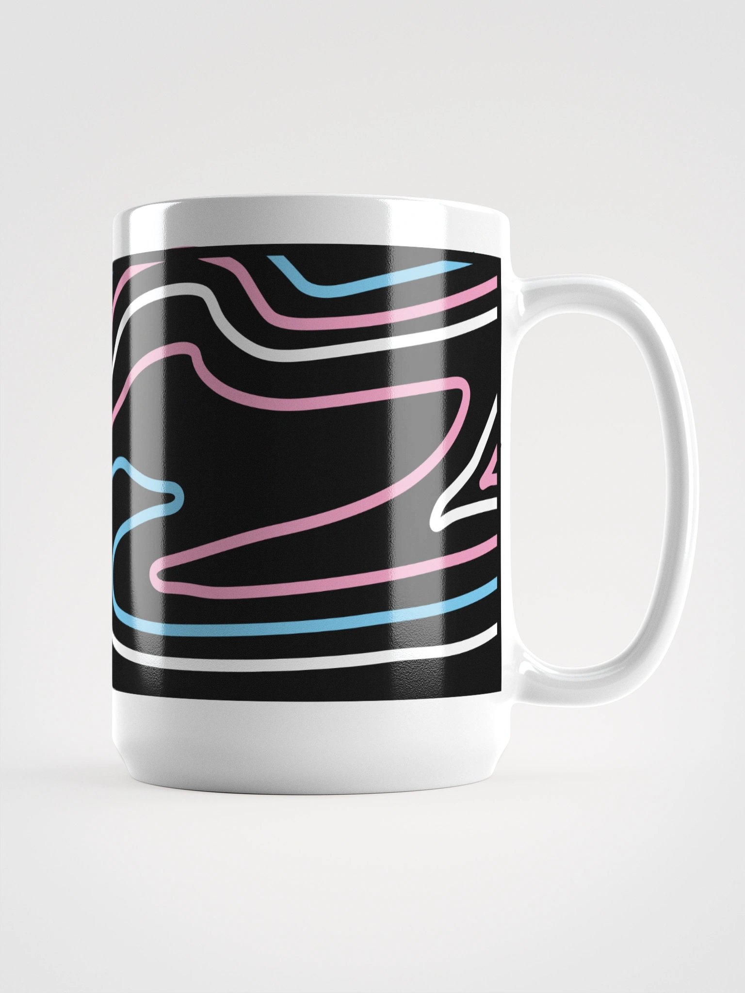 Topographic Pride- Trans mug product image (2)