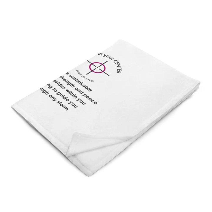 Center blanket is here product image (1)