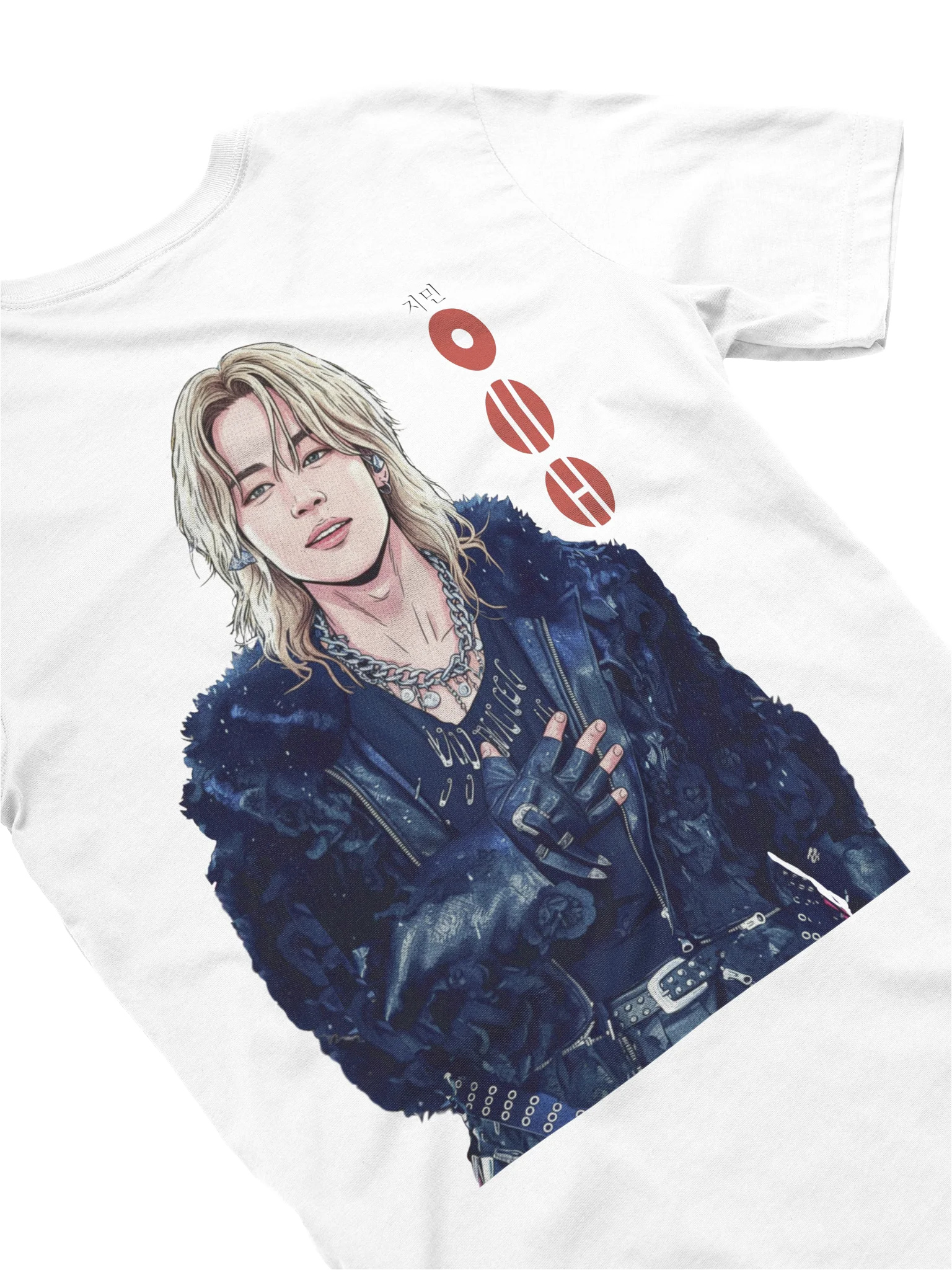 Jimin Dragon Prince Tee (Red) product image (2)