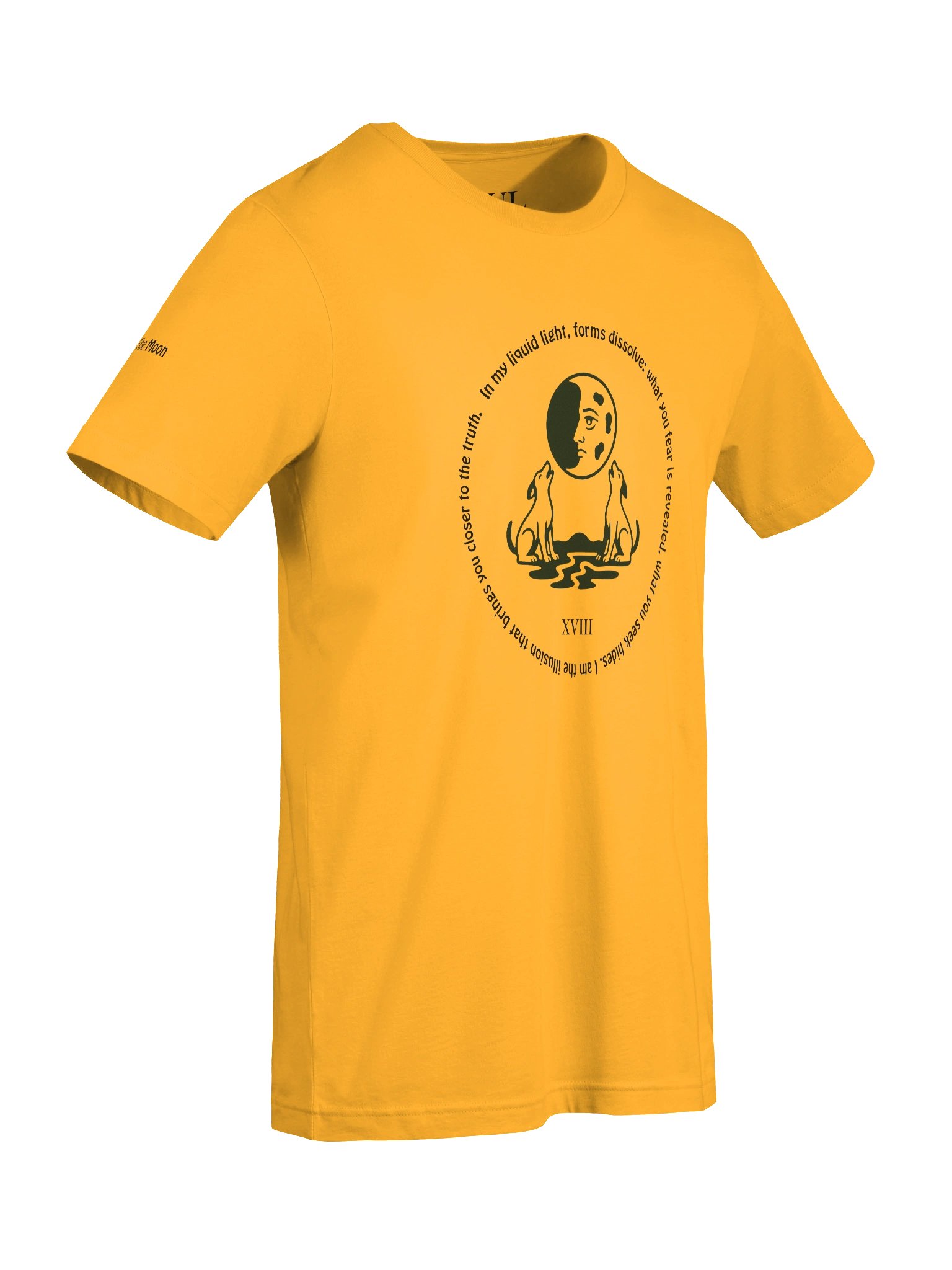 The Moon - ArcanaPop T-Shirt – Where Tarot Magic Meets Pop Art product image (8)