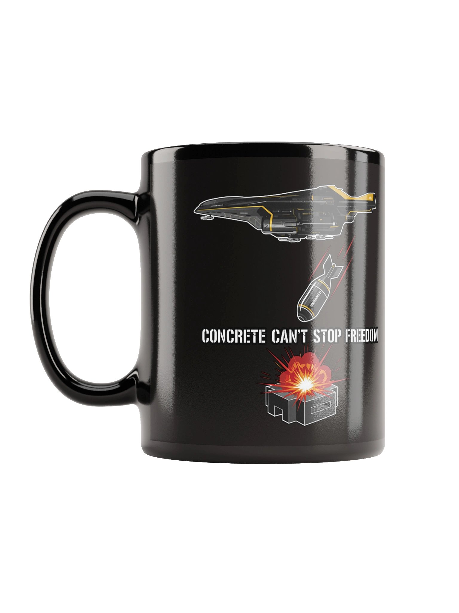 Concrete Cant Stop Freedom Mug product image (11)