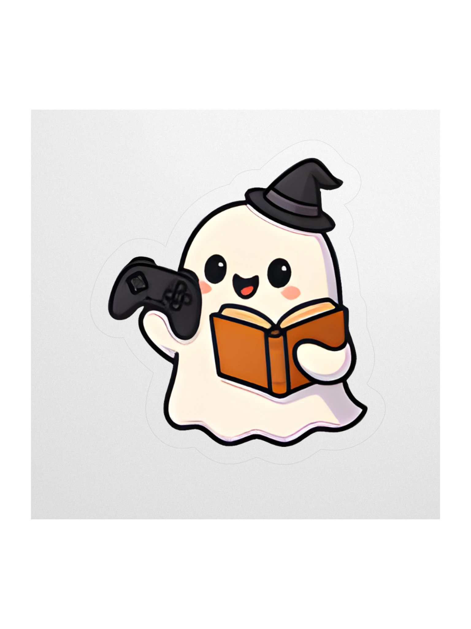 Boo-kworm Sticker product image (1)