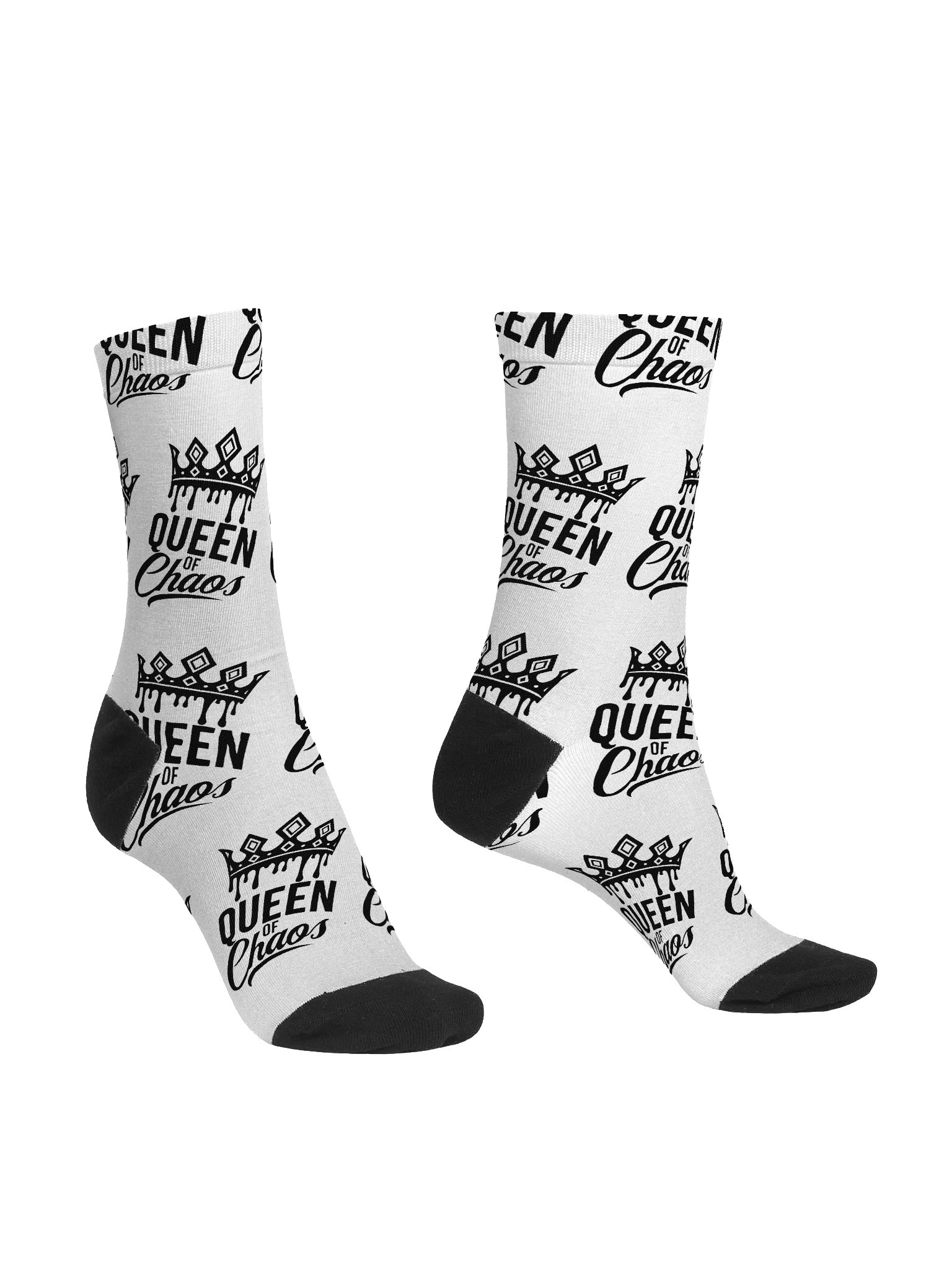 Queen of Chaos White Socks product image (3)