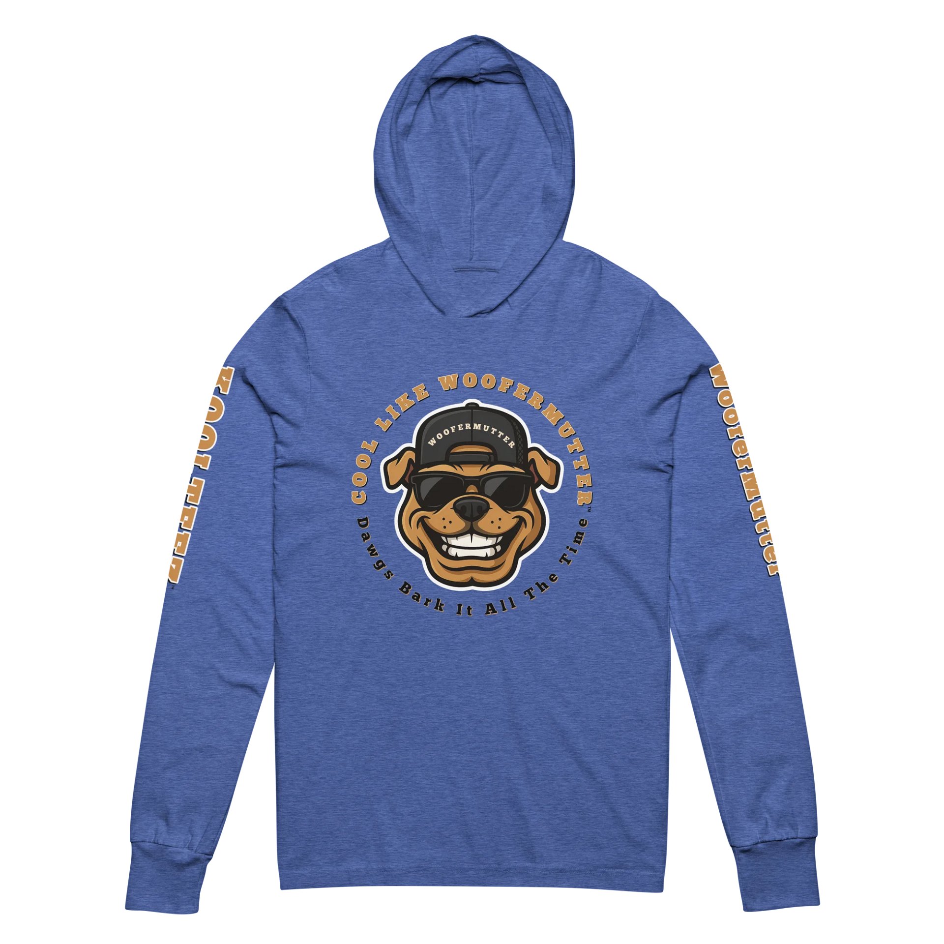 Bulldog Long-sleeve Hooded Tee product image (6)