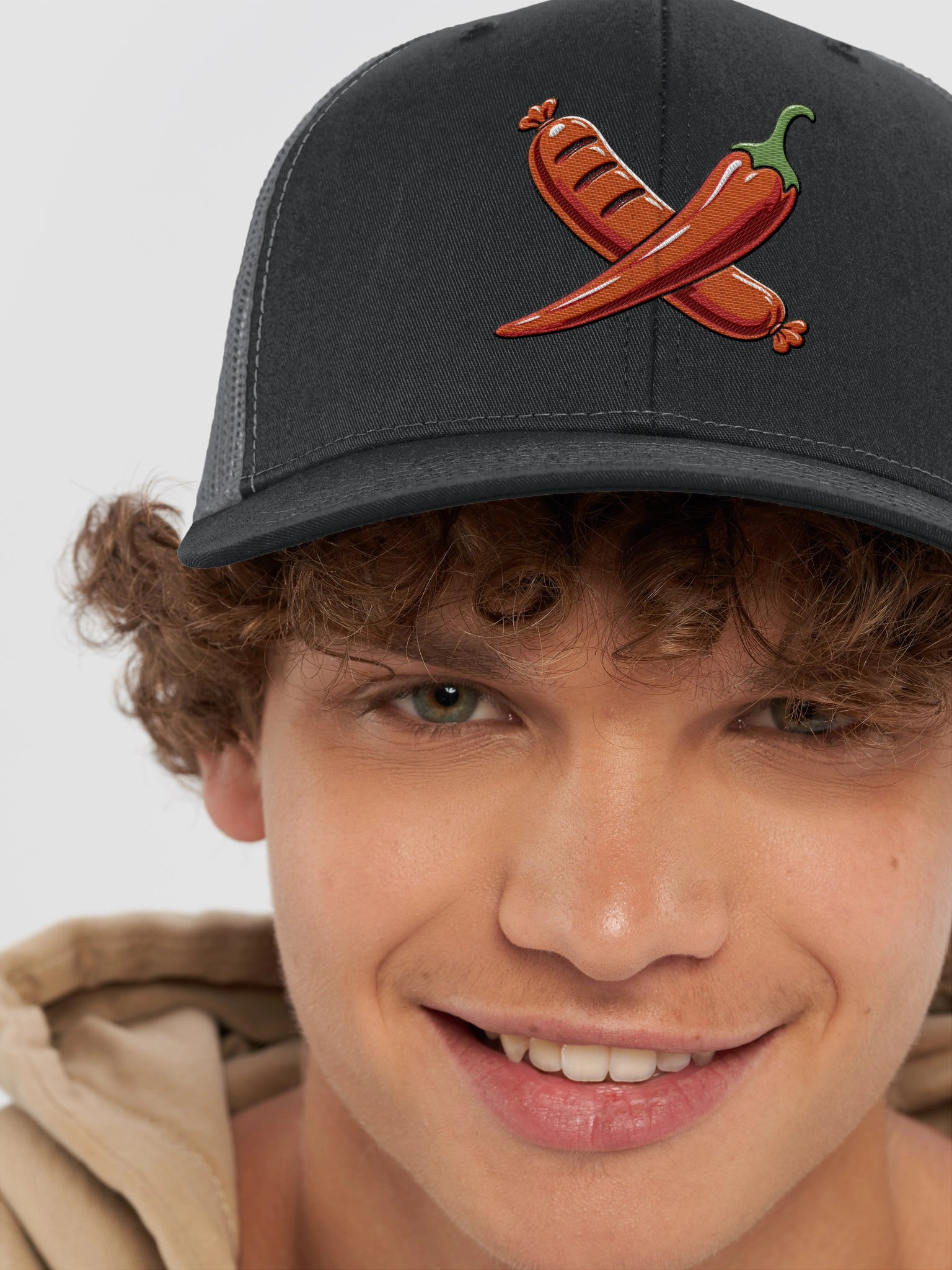 Sausage and Peppers Trucker Hat product image (8)