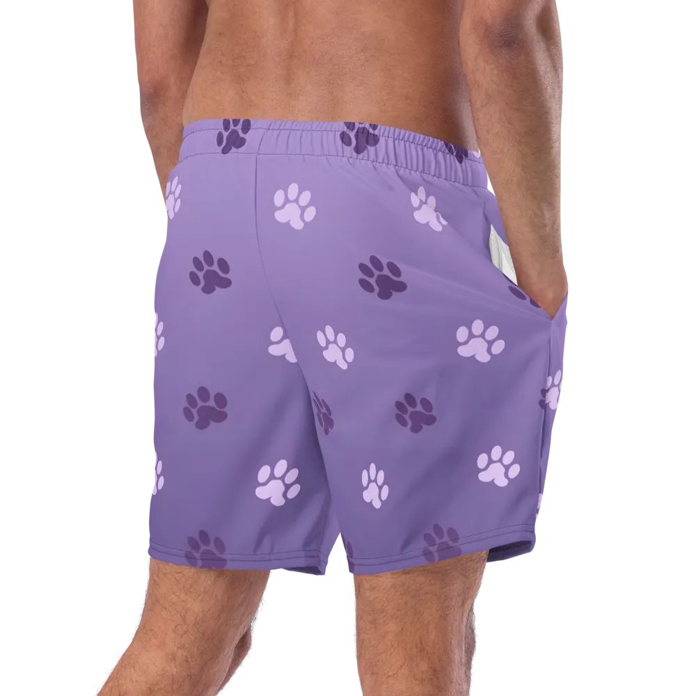 Paw Print Swim Trunks product image (3)