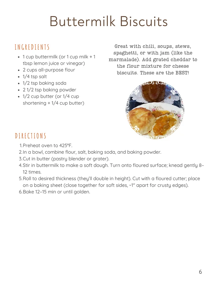 Simply Serene Kitchen: Favourite Family Recipes Vol. 1 product image (2)