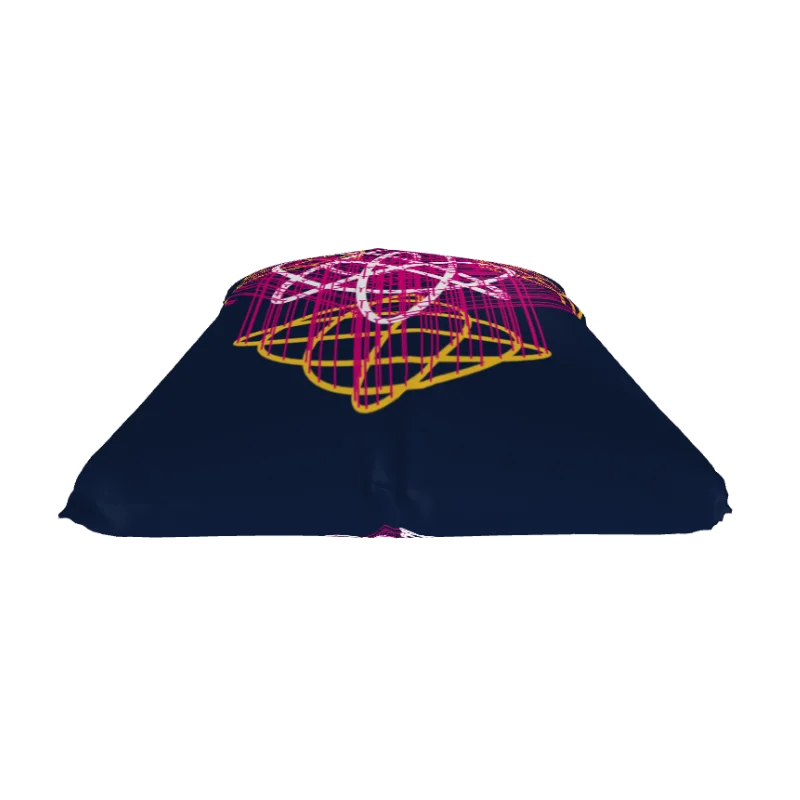 Orthographic Butterflies - Lissajous Figures Mathematical Art Pillow product image (3)