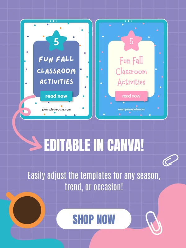 Pinterest Pin Templates for TPT Sellers product image (8)