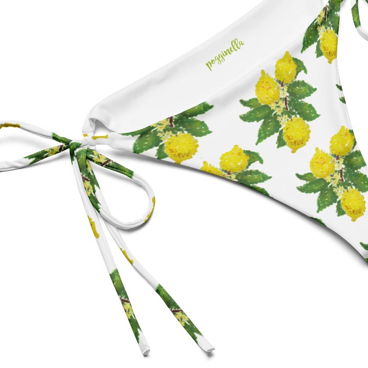 Lemon Love White Bikini Bottom product image (1)
