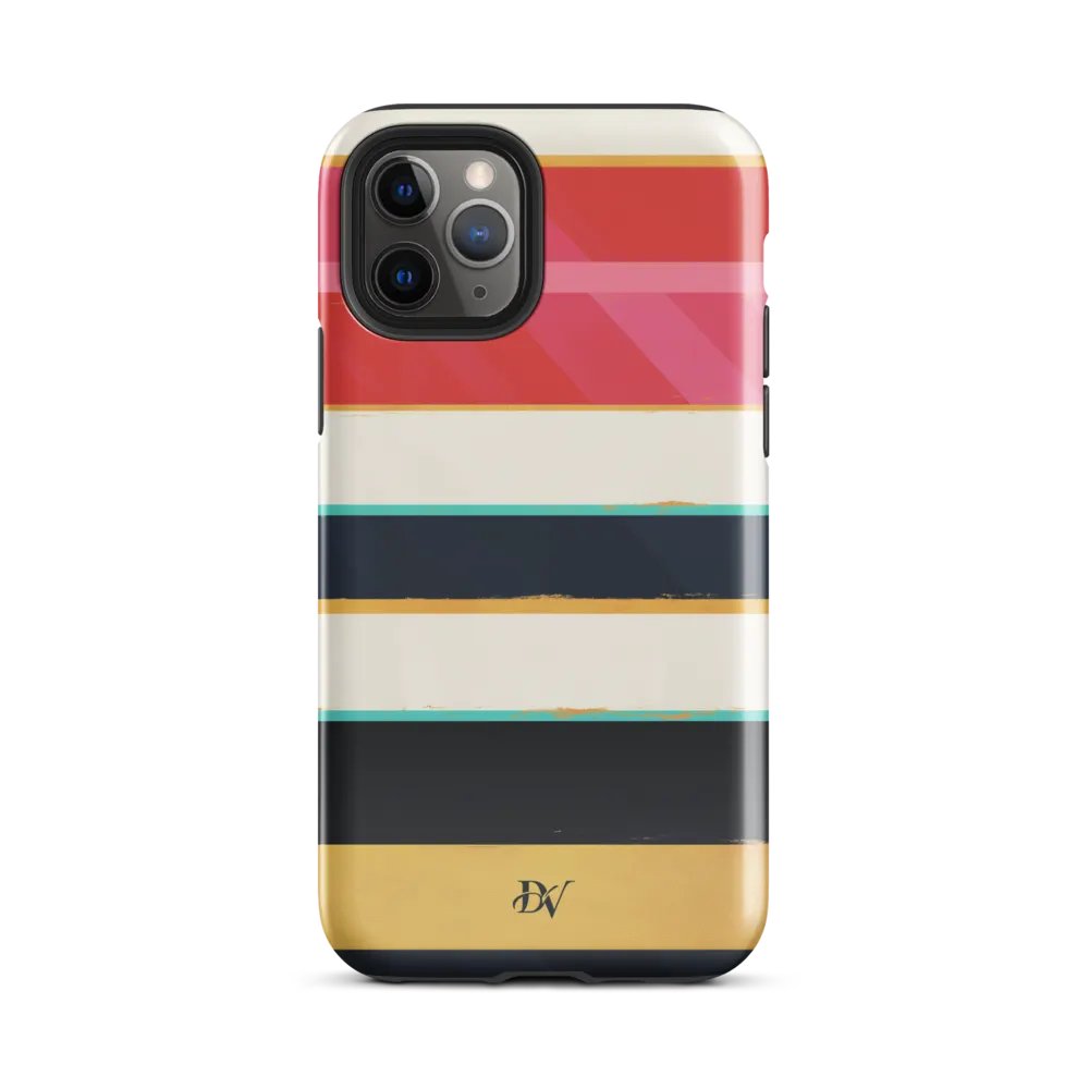Neurodiverse Strips iPhone Case product image (2)