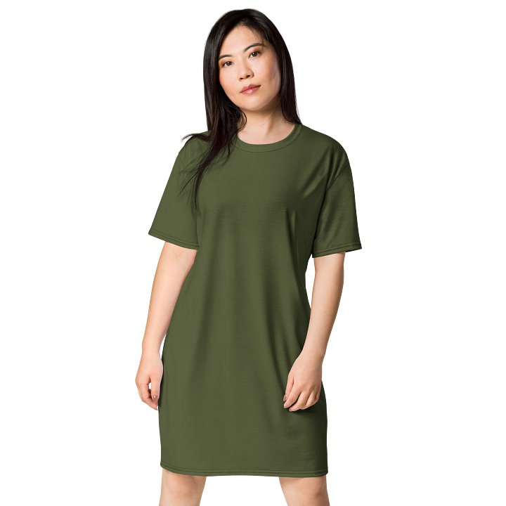 Oversized T-Shirt Dress - Rich Saratoga, Sizes 2XS-6XL product image (1)