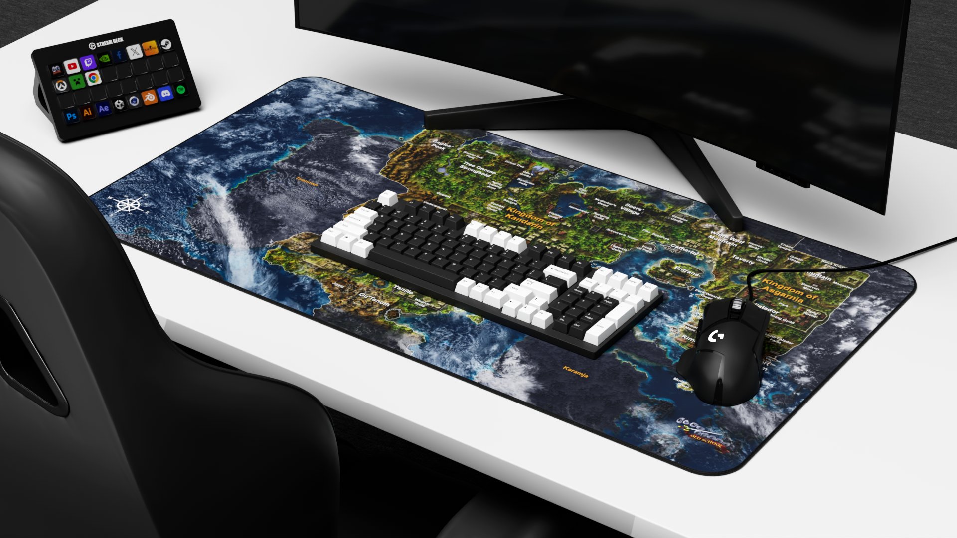 Detailed Kandarin & Asgarnia Desk Mat product image (3)