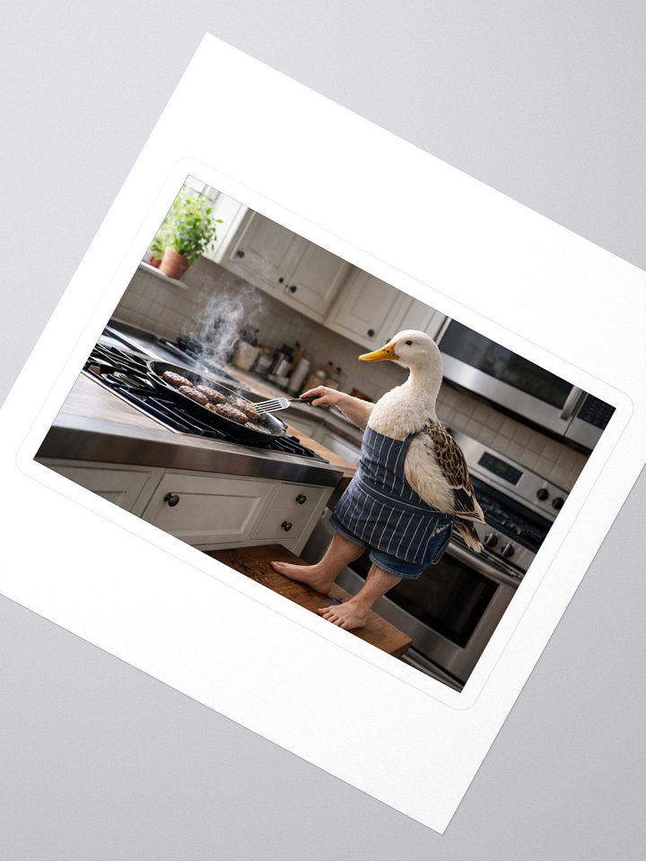 Duck Burgers Sticker product image (2)