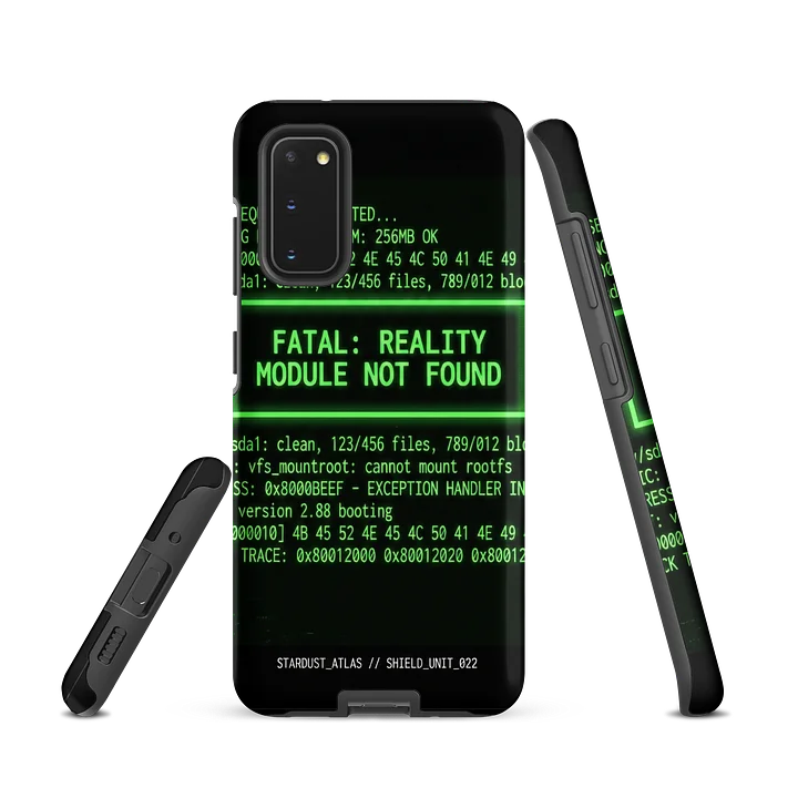 OBJECT 023: SYSTEM_SHIELD // KERNEL_PANIC - Samsung Tough Case product image (2)