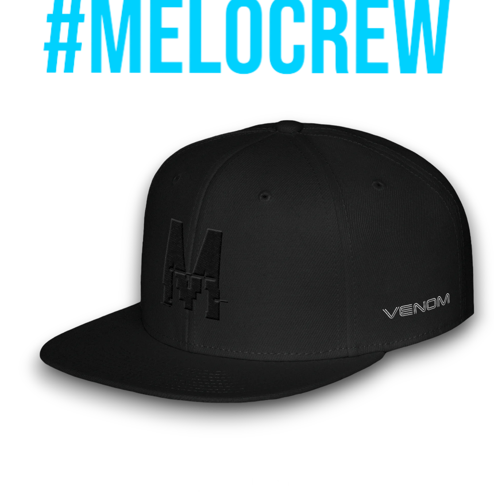 MELO CREW x Venom - Snapback Hat | #MadeByMELO product image (1)