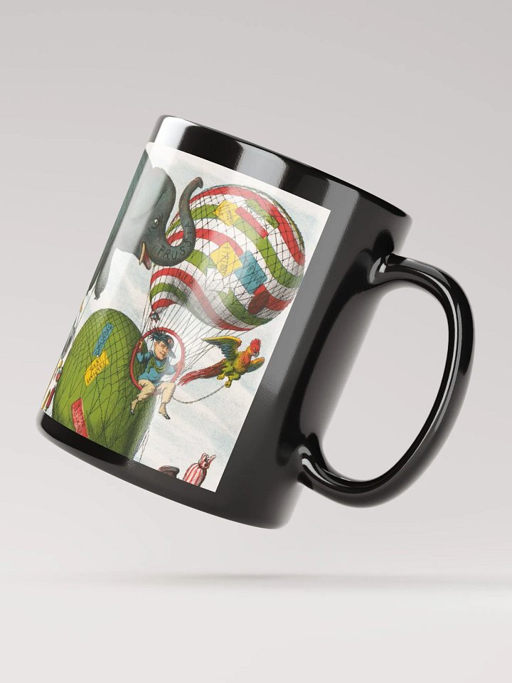11oz, 15oz, Vintage Print Coffee Cup, Abstract & Fun product image (4)