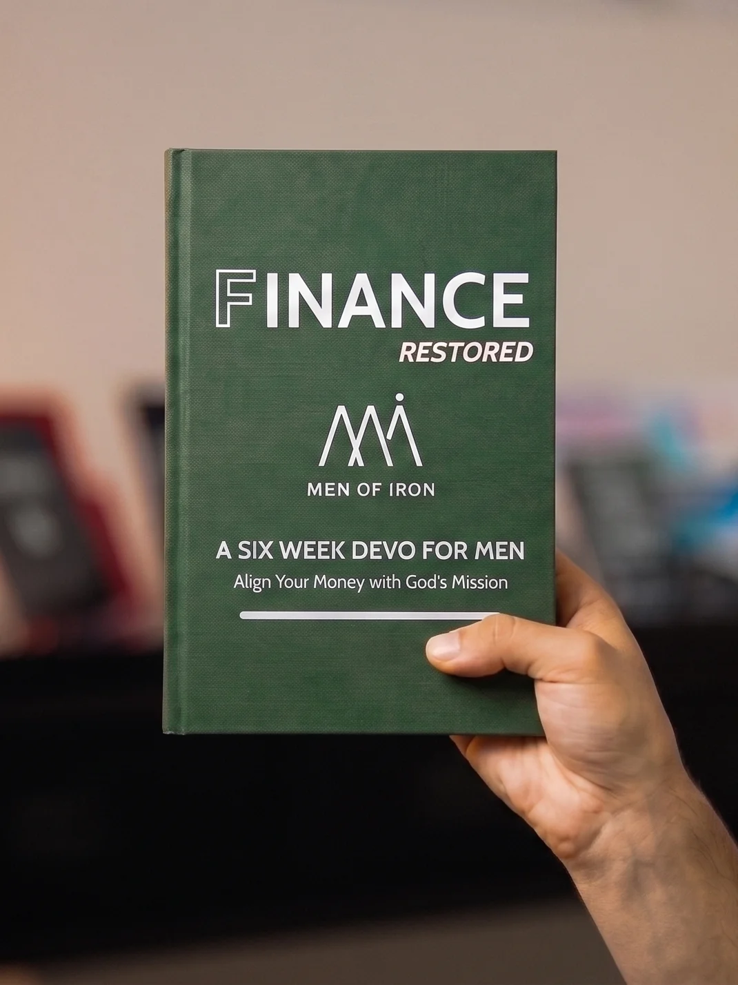 Finance Restored: A Six Week Devo for Men- Align Your Money with God's Mission (Hardback) product image (1)