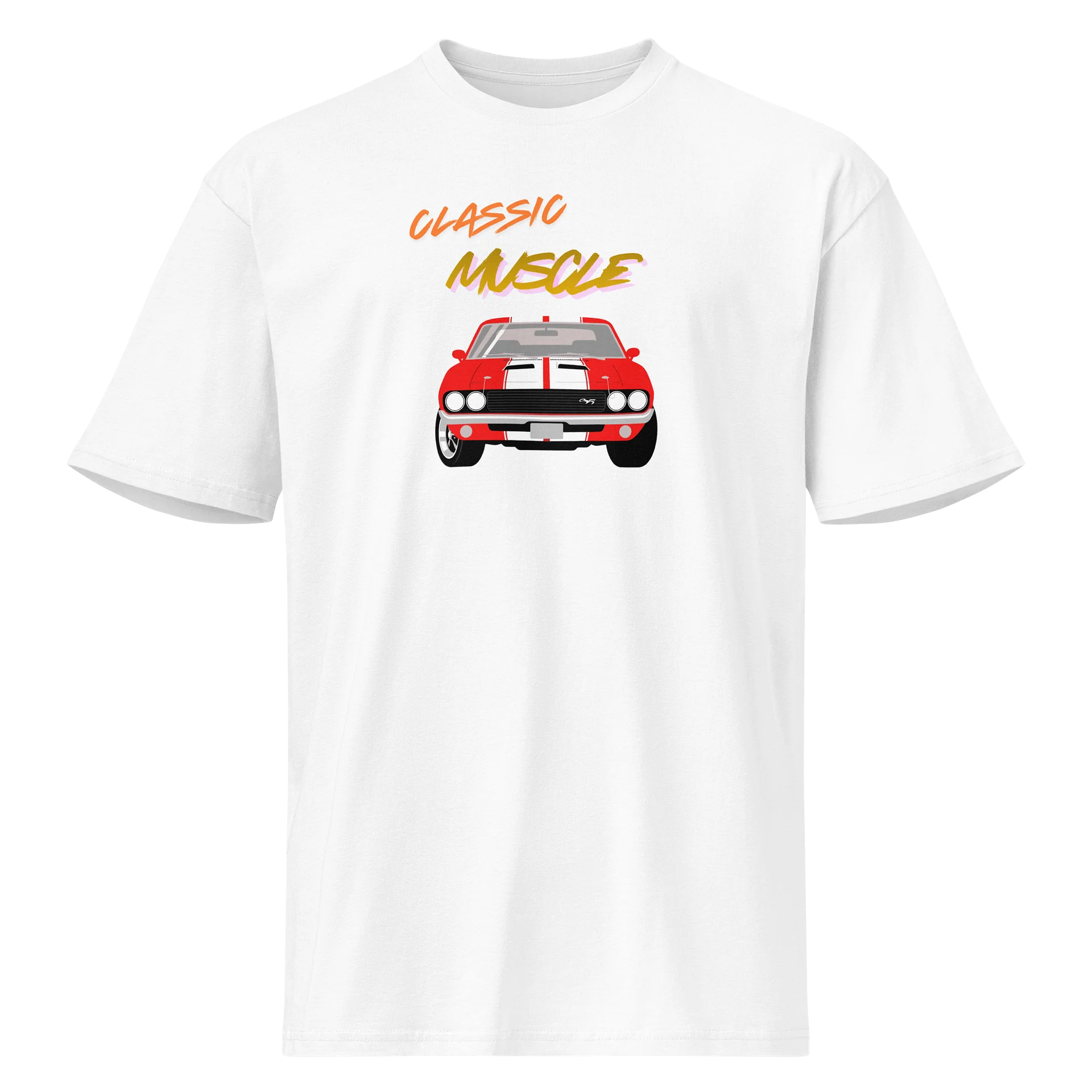 Classic Muscle White Tee product image (1)