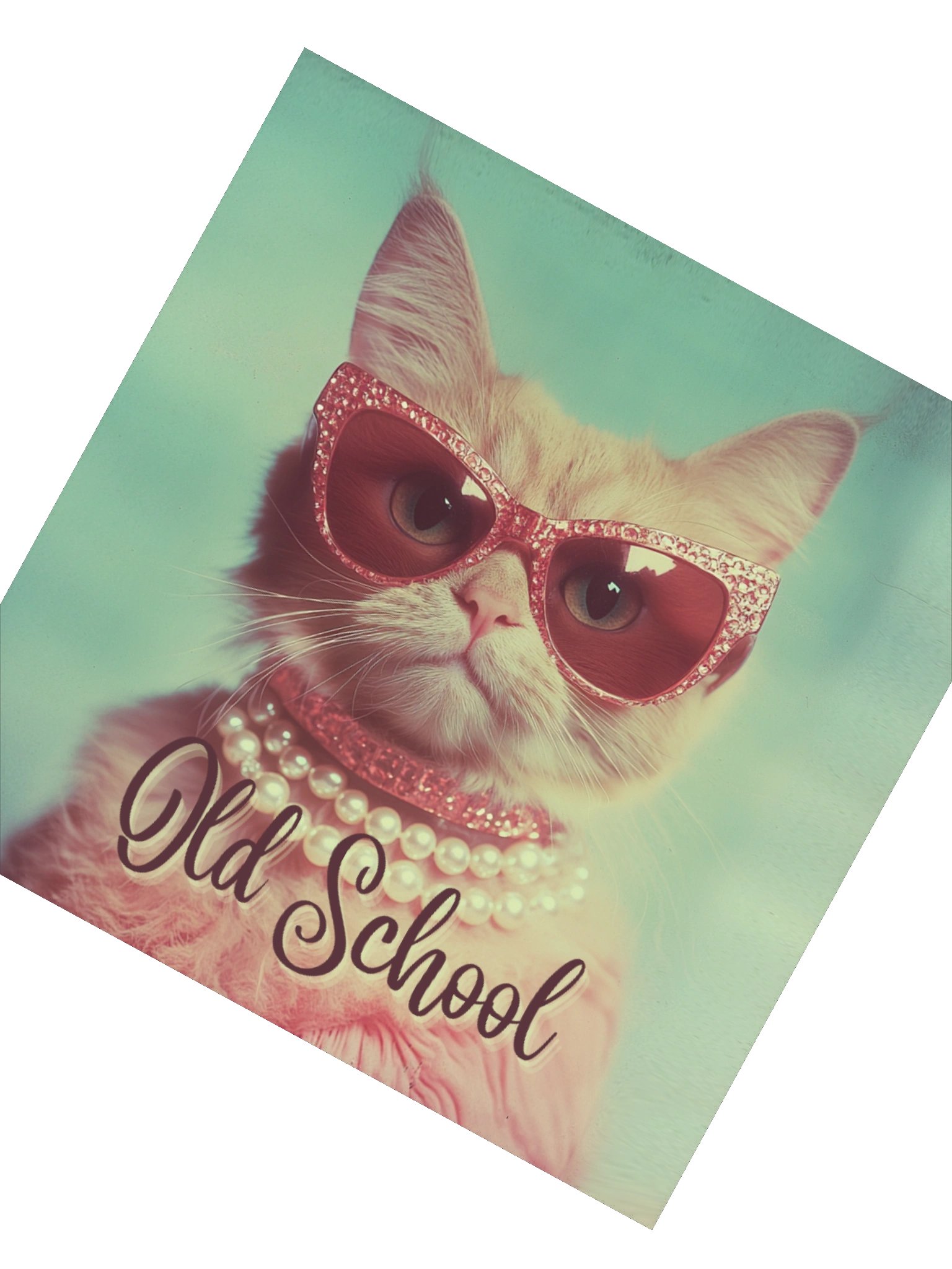 Old School Sass: Square Sticker product image (4)