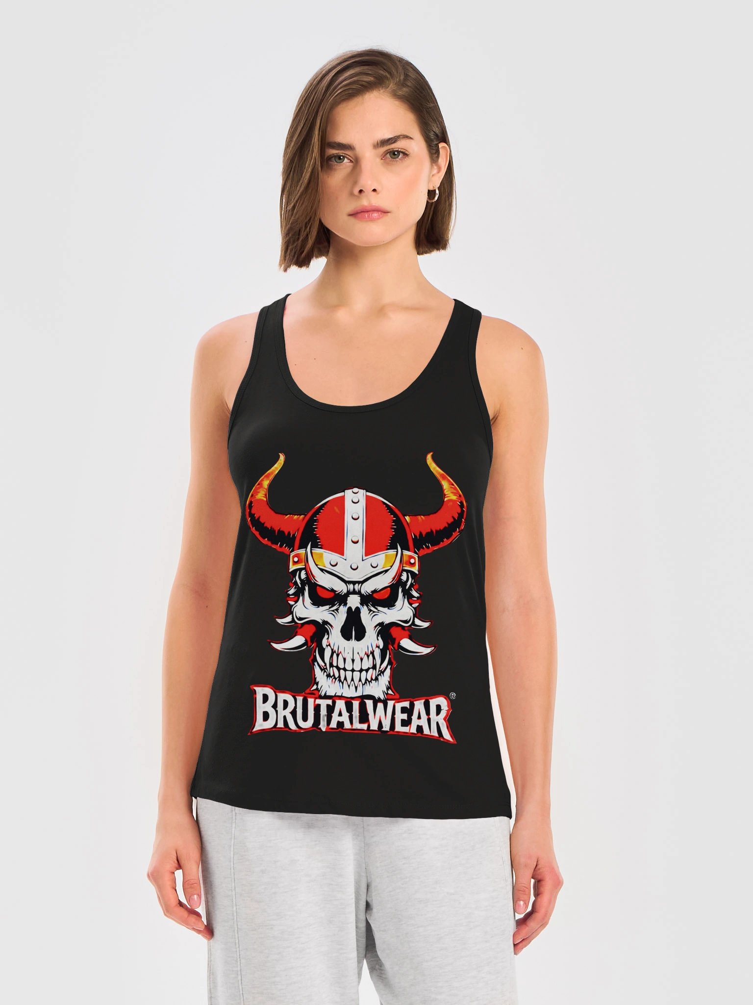 BWEAR BBLVSGF LADIES RAZOR TANK TOP product image (1)