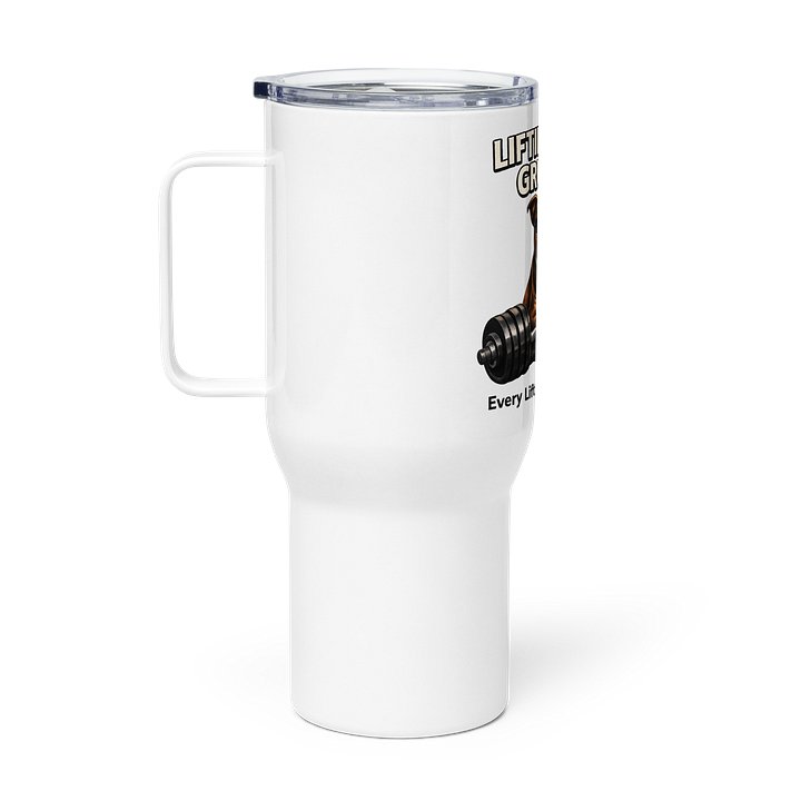 Lifting For Grumps Travel Mug product image (2)