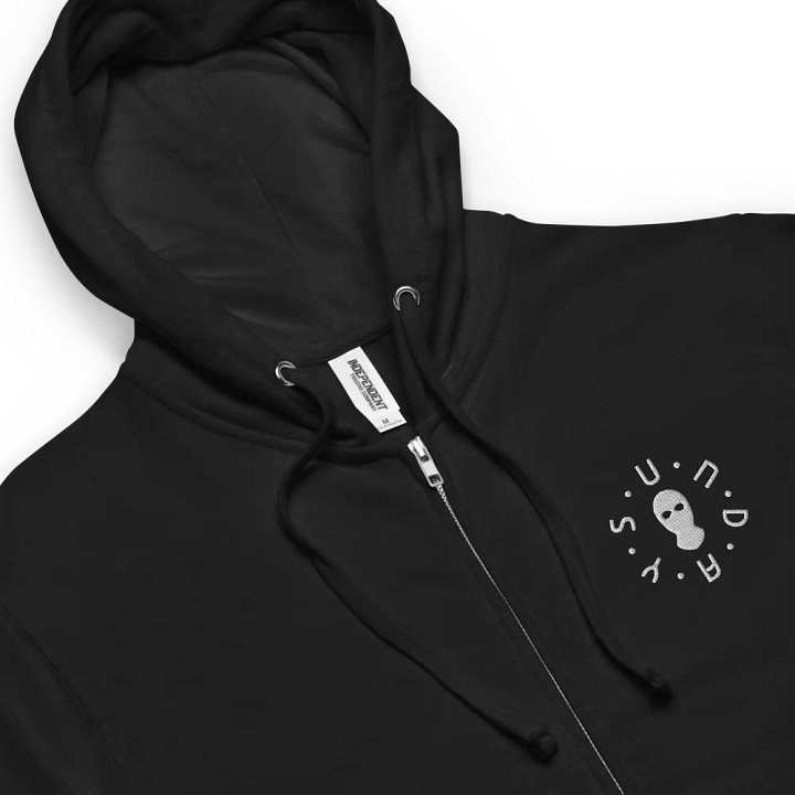 Tell Your Cat Embroidered Zip Up Hoodie product image (1)